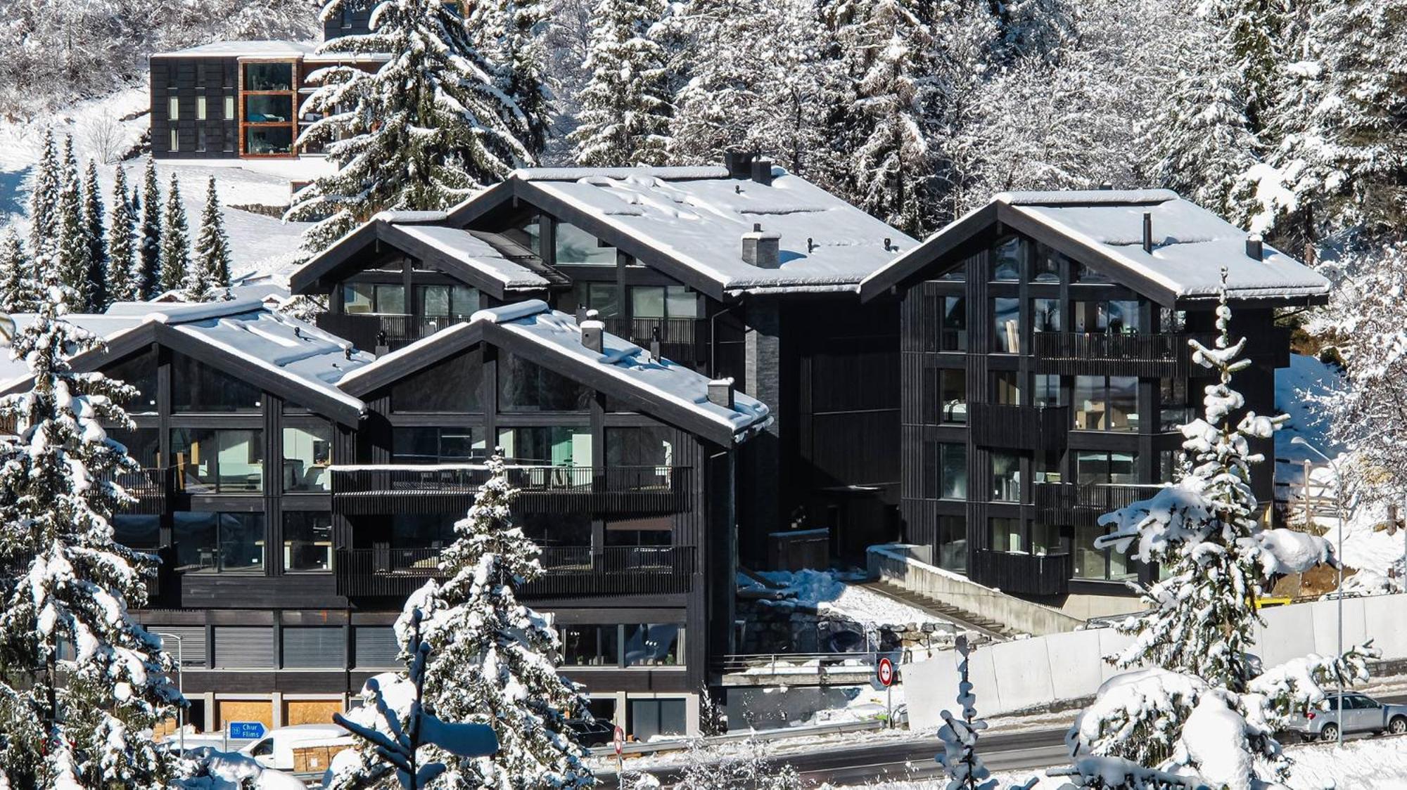 Black Summit Boutique Resort Laax Ngoại thất bức ảnh