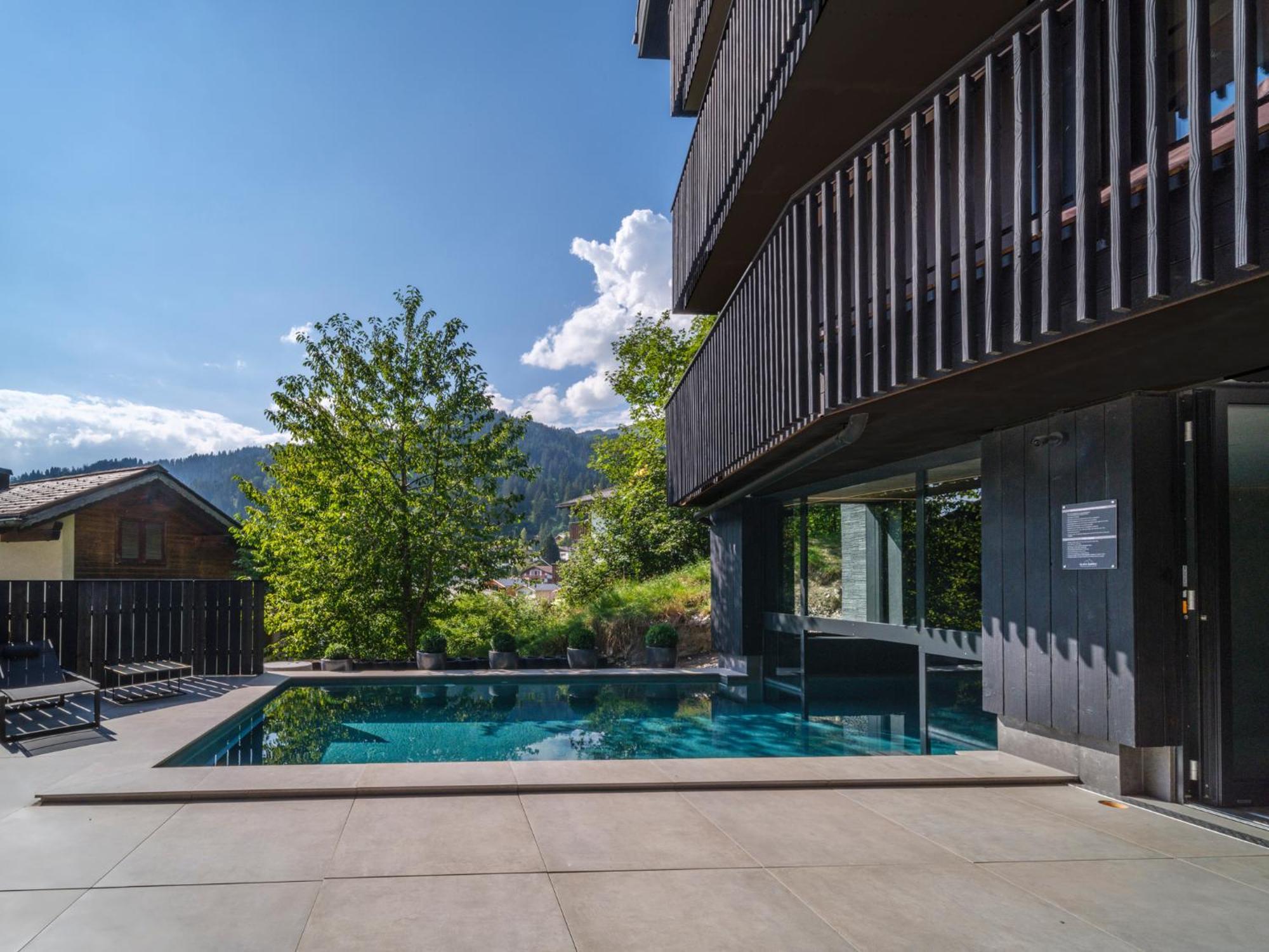Black Summit Boutique Resort Laax Ngoại thất bức ảnh